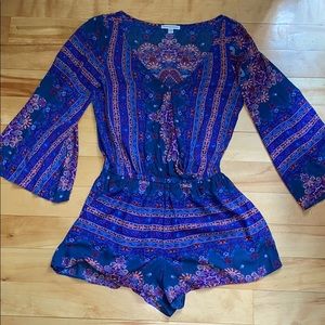 American Eagle paisley romper